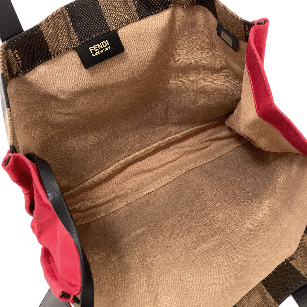 FENDI Pecan Handbag Canvas Ladies [Used]