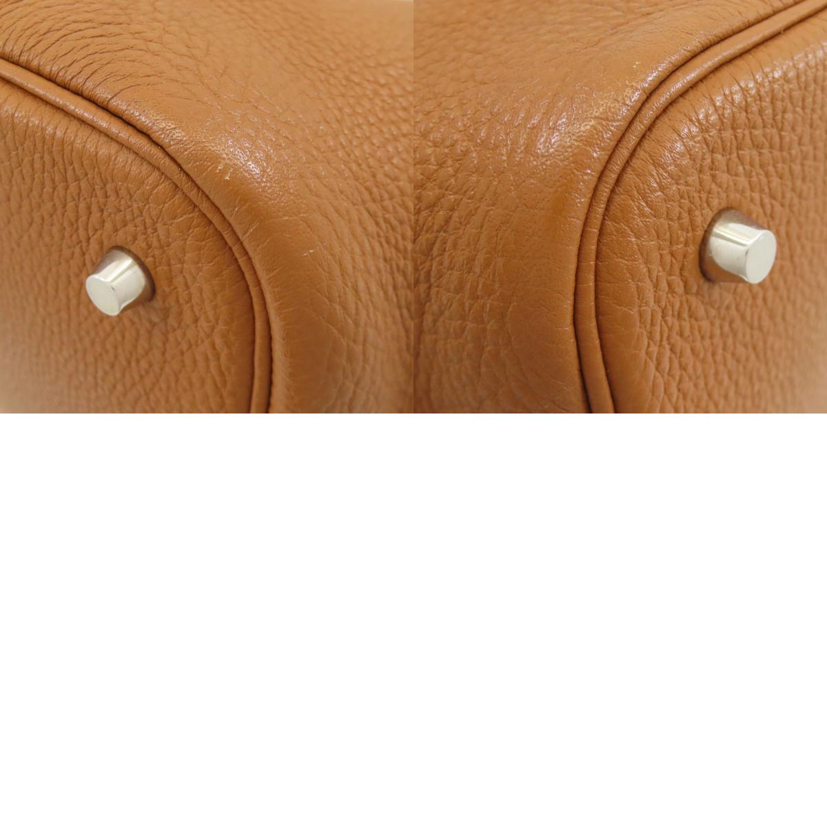 HERMES Picotin Lock MM SilverHardware Handbag Taurillon Clemence Ladies [Used]