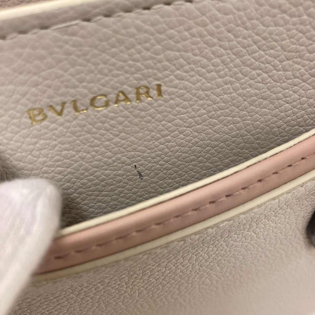 BVLGARI BVLGARI BVLGARI 2WAY Handbag Calf Ladies [Used]