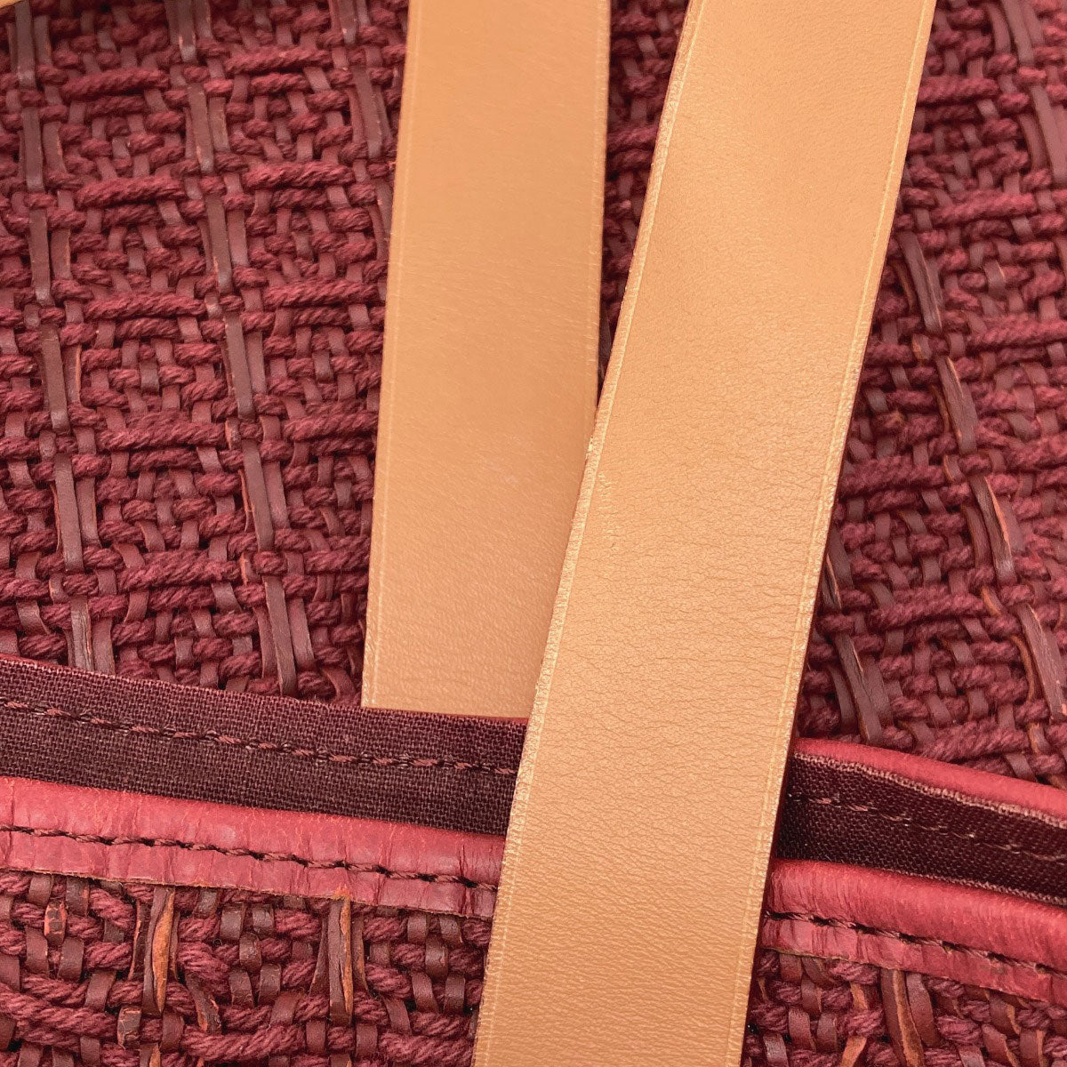 HERMES Amedaba GM Handbag Canvas Ladies [Used]