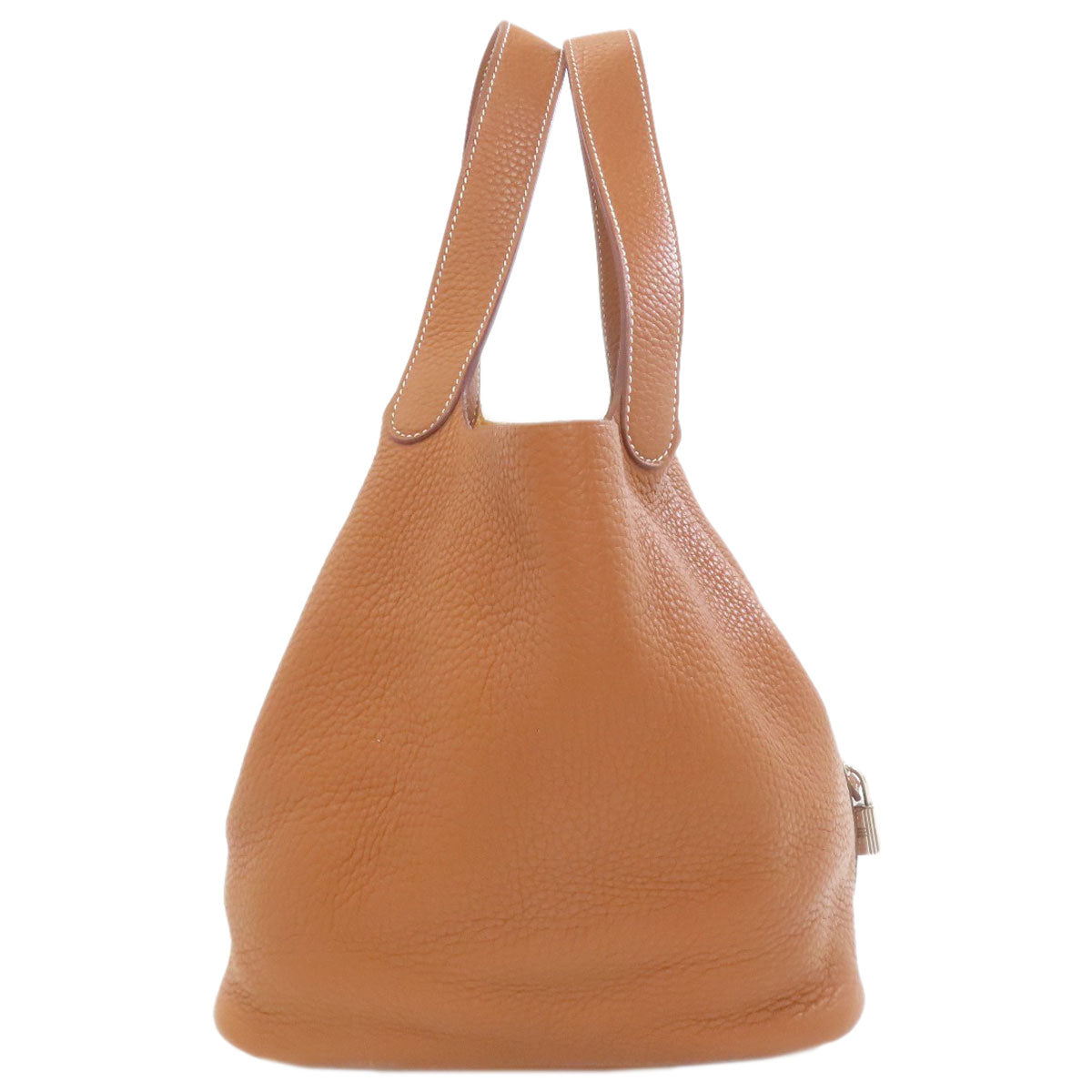 HERMES Picotin Lock MM SilverHardware Handbag Taurillon Clemence Ladies [Used]