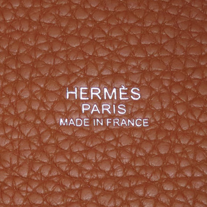 HERMES Picotin Lock MM SilverHardware Handbag Taurillon Clemence Ladies [Used]