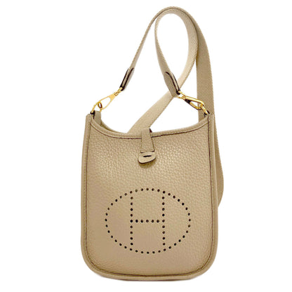 HERMES EvelyneTPM GoldHardware Shoulder Bag Taurillon Clemence Ladies [Used]