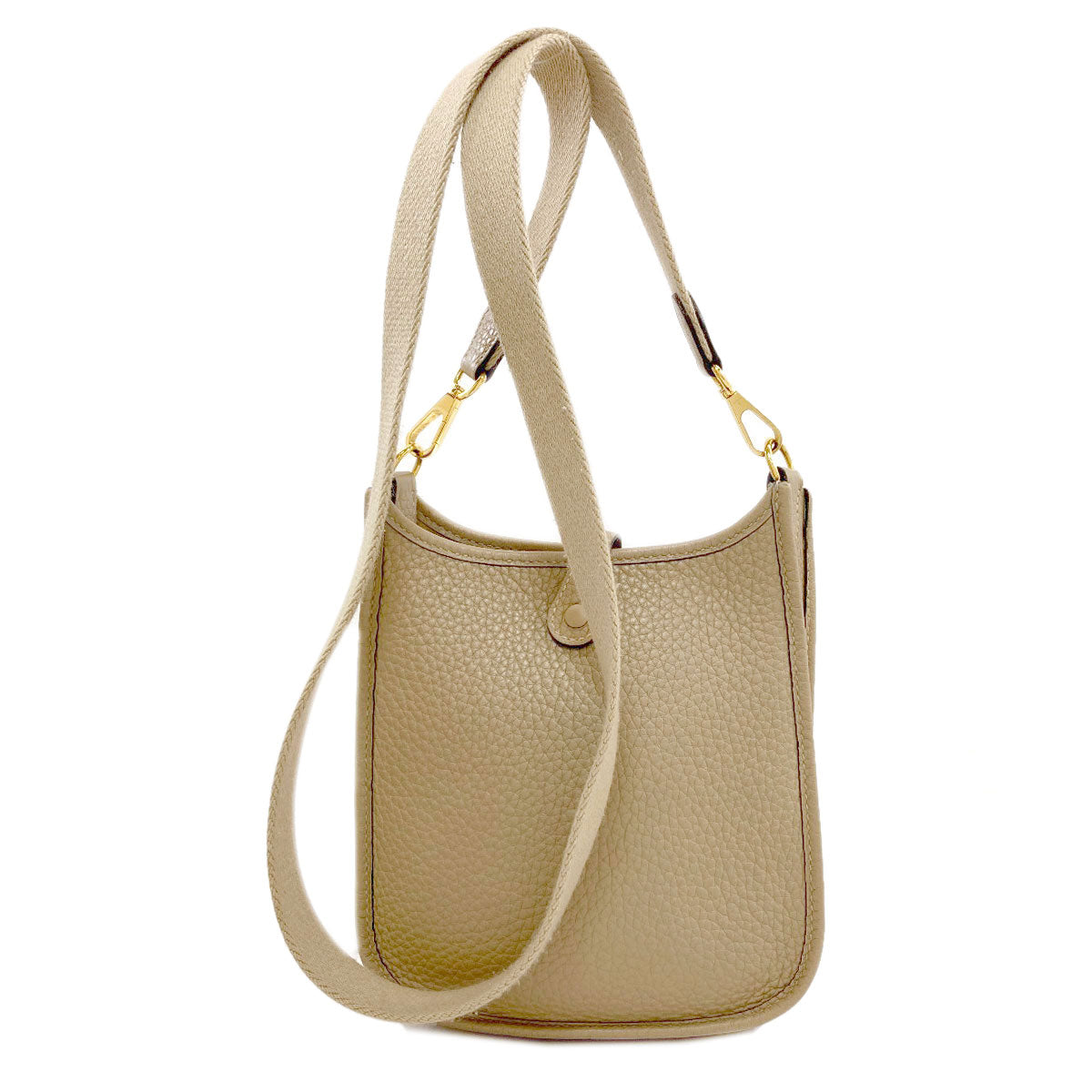HERMES EvelyneTPM GoldHardware Shoulder Bag Taurillon Clemence Ladies [Used]