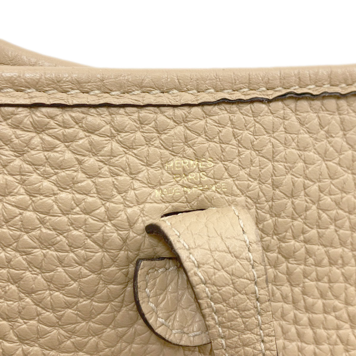 HERMES EvelyneTPM GoldHardware Shoulder Bag Taurillon Clemence Ladies [Used]