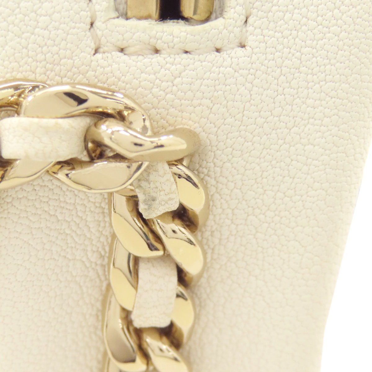 CHANEL Matelasse COCO Mark GoldHardware Shoulder Bag Calf Ladies [Used]