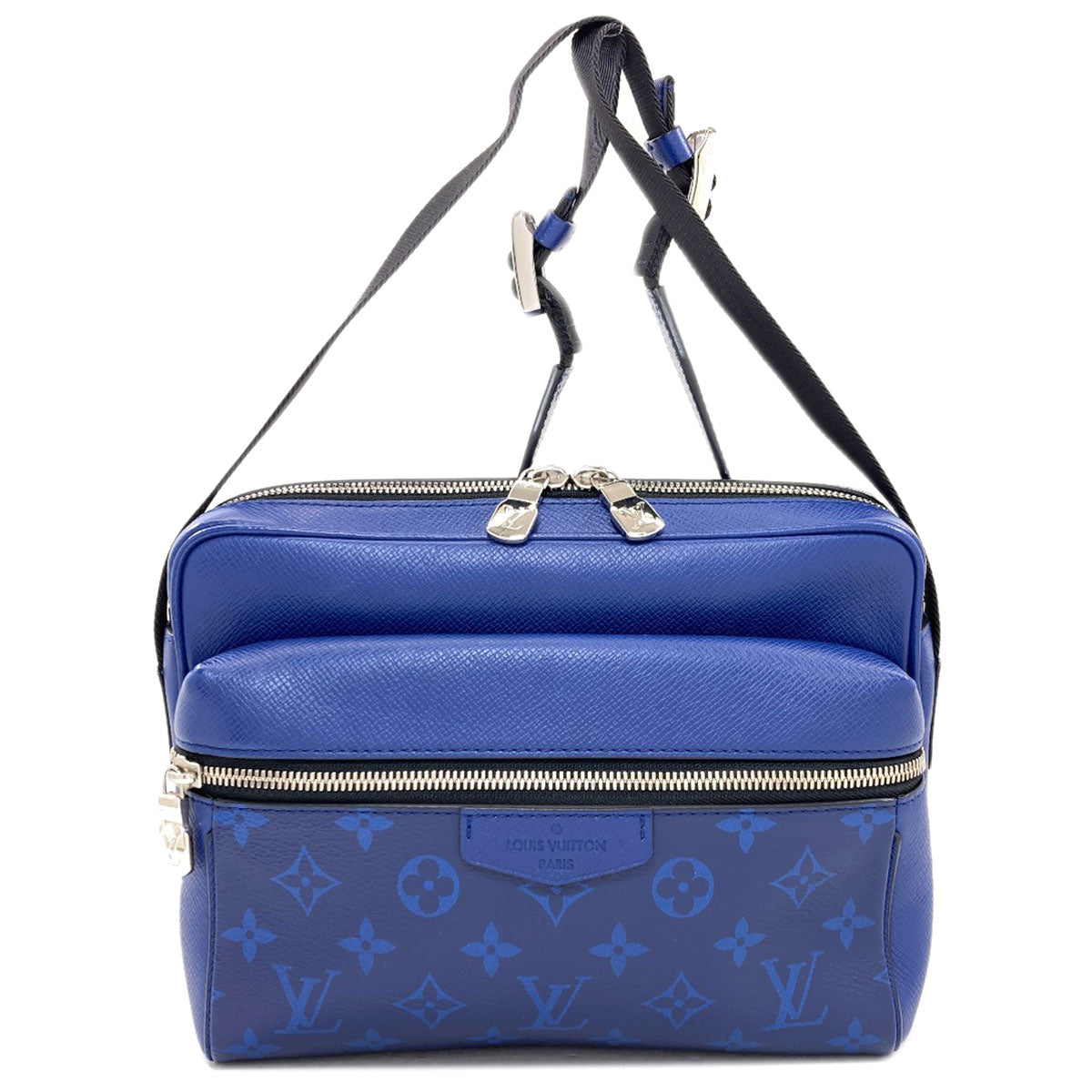 LOUIS VUITTON M30242 Outdoor Messenger PM Shoulder Bag Taigalama mens [Used]