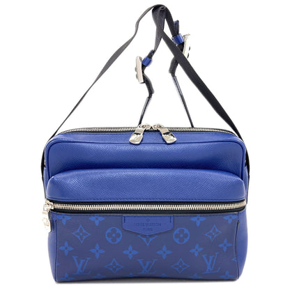 LOUIS VUITTON M30242 Outdoor Messenger PM Shoulder Bag Taigalama mens [Used]