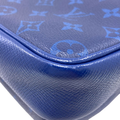 LOUIS VUITTON M30242 Outdoor Messenger PM Shoulder Bag Taigalama mens [Used]