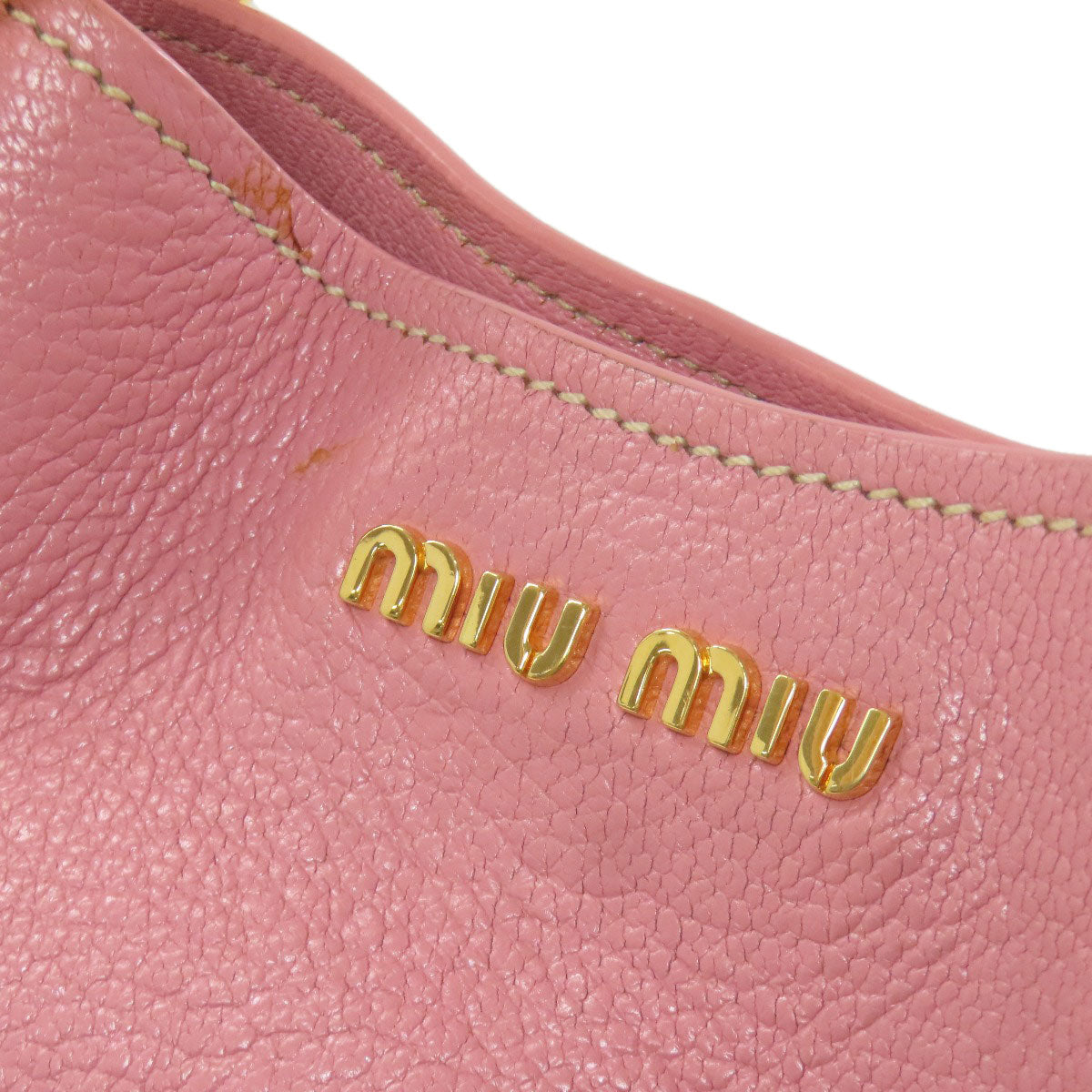 MIUMIU 2WAY Handbag Leather Ladies [Used]