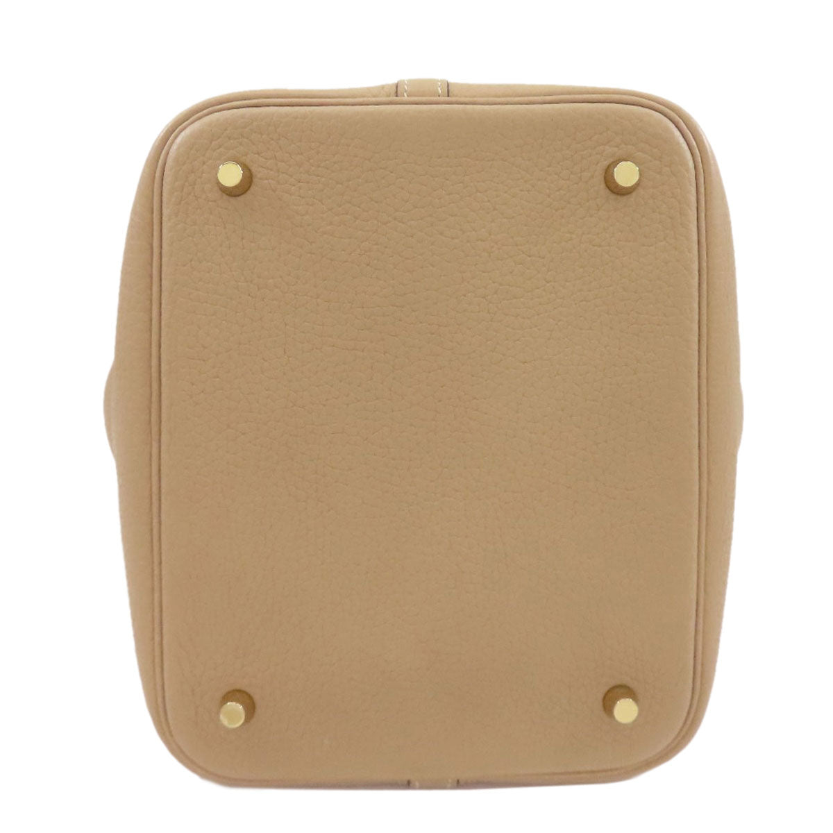 HERMES Picotin Lock MM Trench GoldHardware Handbag Taurillon Clemence Ladies [Used]