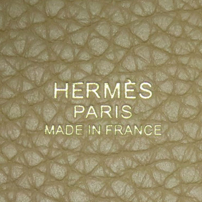 HERMES Picotin Lock MM Trench GoldHardware Handbag Taurillon Clemence Ladies [Used]