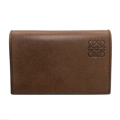 LOEWE anagram Card Case Calf Ladies [Used]