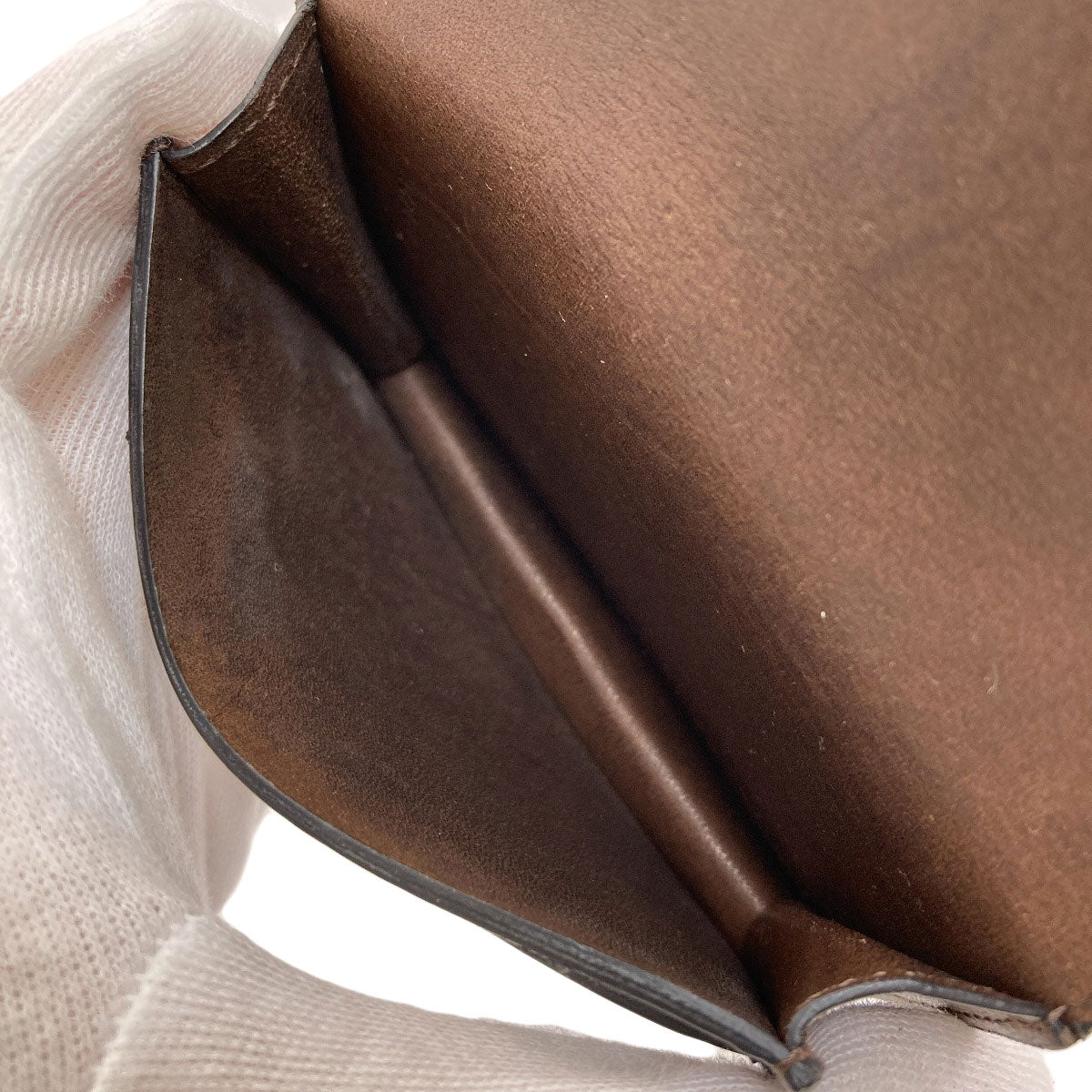 LOEWE anagram Card Case Calf Ladies [Used]