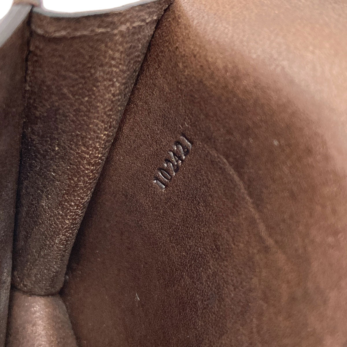 LOEWE anagram Card Case Calf Ladies [Used]