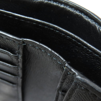 BALENCIAGA 594315 logo Bifold Wallet with Coin Pocket Leather mens [Used]