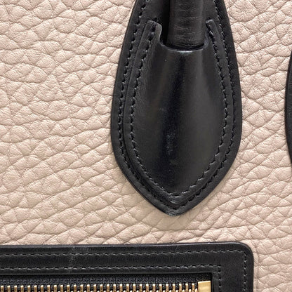 CELINE Luggage micro Handbag Calf Ladies [Used]