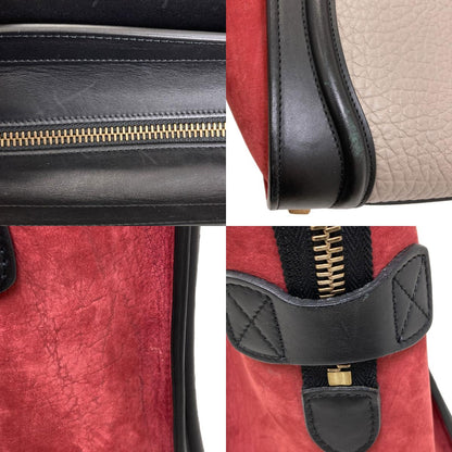 CELINE Luggage micro Handbag Calf Ladies [Used]