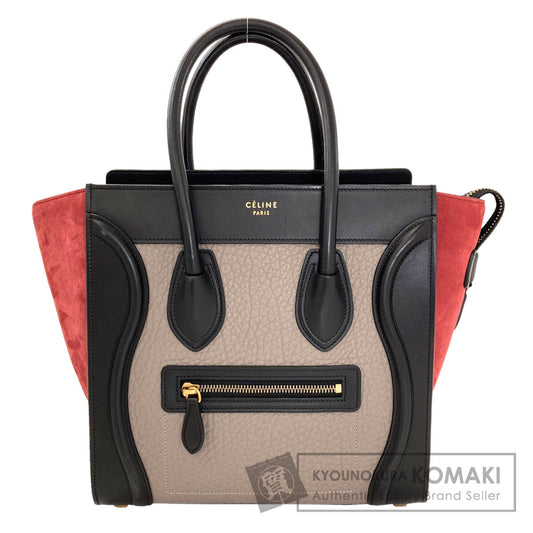 CELINE Luggage micro Handbag Calf Ladies [Used]
