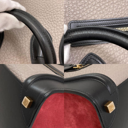 CELINE Luggage micro Handbag Calf Ladies [Used]