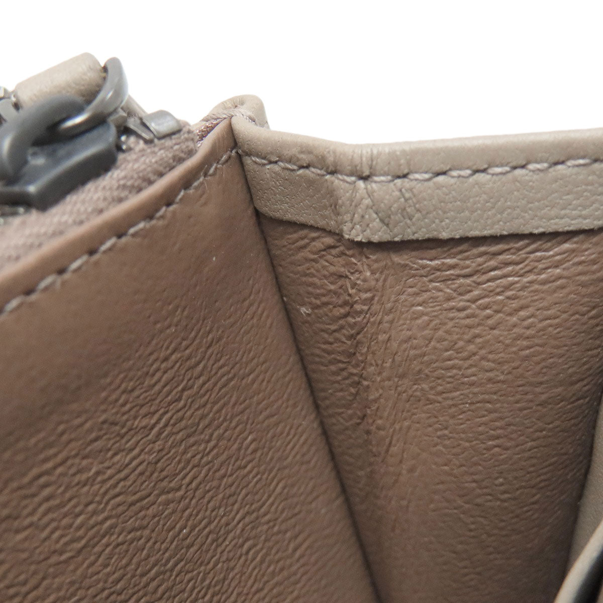 BOTTEGA VENETA Intrecciato Long wallet (with coin pocket) Leather Ladies [Used]