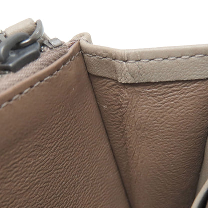 BOTTEGA VENETA Intrecciato Long wallet (with coin pocket) Leather Ladies [Used]