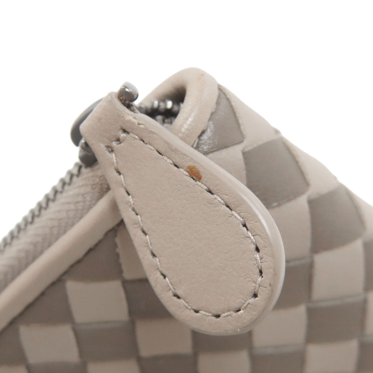 BOTTEGA VENETA Intrecciato Long wallet (with coin pocket) Leather Ladies [Used]