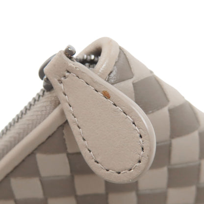 BOTTEGA VENETA Intrecciato Long wallet (with coin pocket) Leather Ladies [Used]