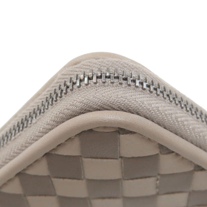 BOTTEGA VENETA Intrecciato Long wallet (with coin pocket) Leather Ladies [Used]