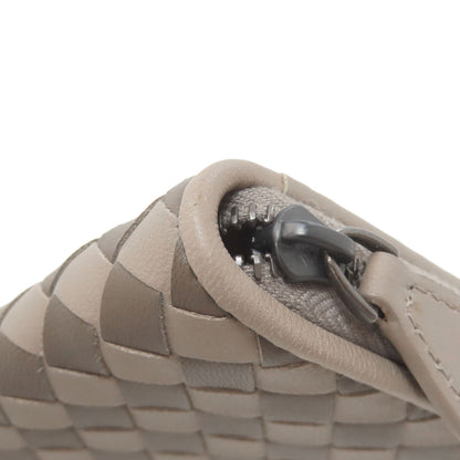 BOTTEGA VENETA Intrecciato Long wallet (with coin pocket) Leather Ladies [Used]