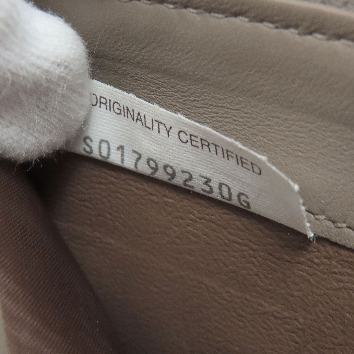 BOTTEGA VENETA Intrecciato Long wallet (with coin pocket) Leather Ladies [Used]