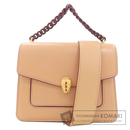 BVLGARI Serpenti 2WAY Handbag Calf Ladies [Used]