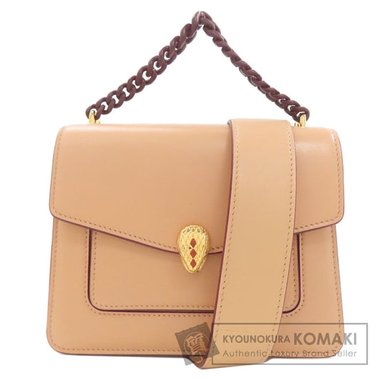 BVLGARI Serpenti 2WAY Handbag Calf Ladies [Used]