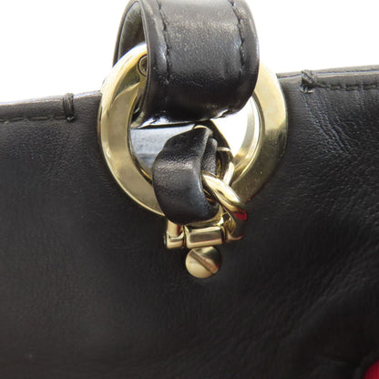CHANEL COCO Mark GoldHardware 2WAY Handbag Calf Ladies [Used]