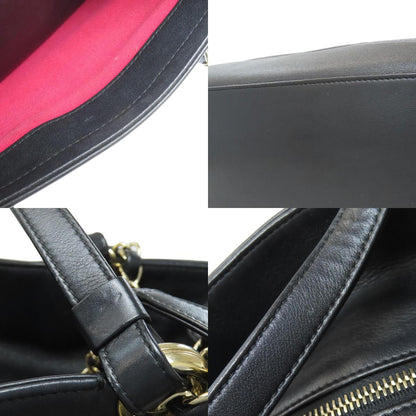 CHANEL COCO Mark GoldHardware 2WAY Handbag Calf Ladies [Used]
