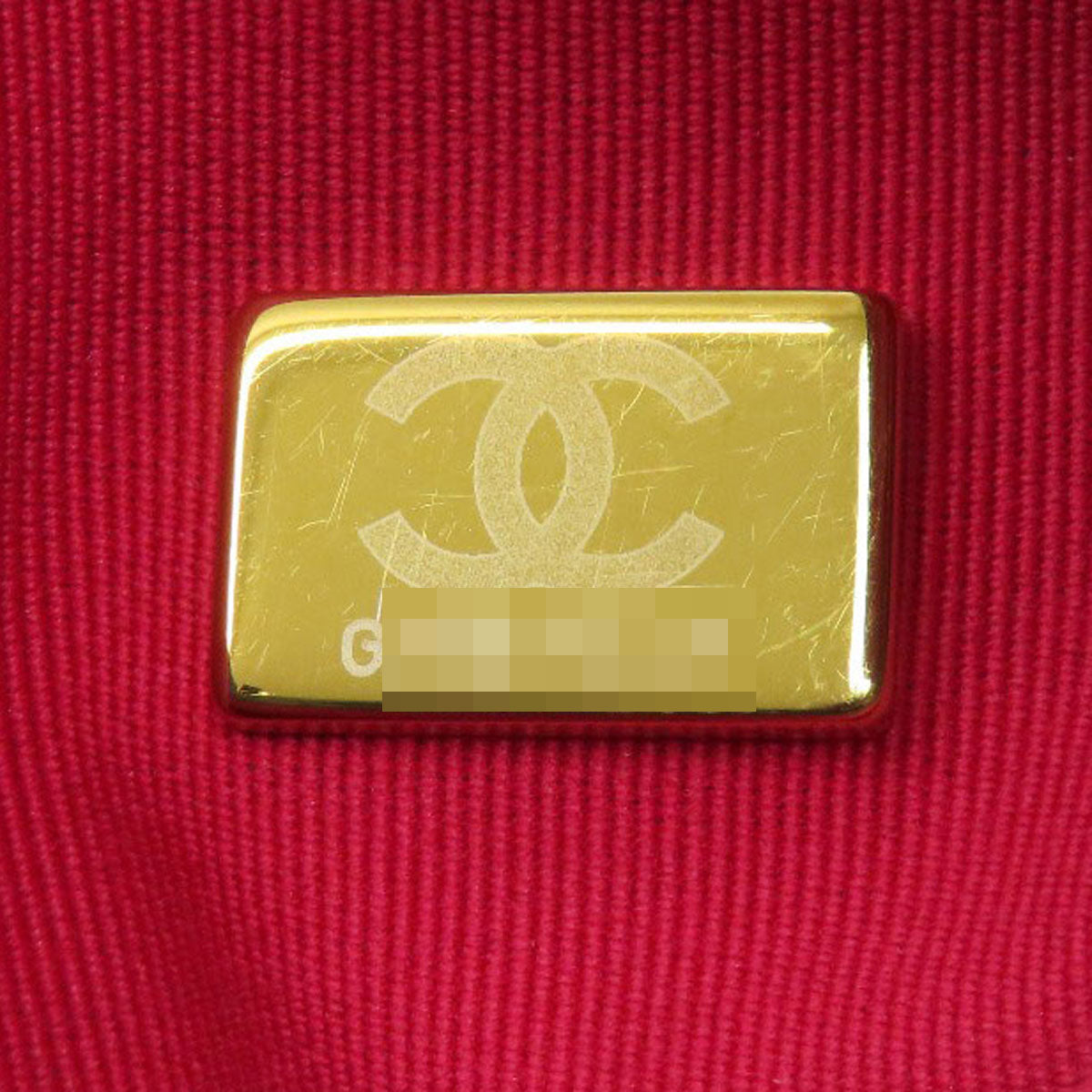 CHANEL COCO Mark GoldHardware 2WAY Handbag Calf Ladies [Used]