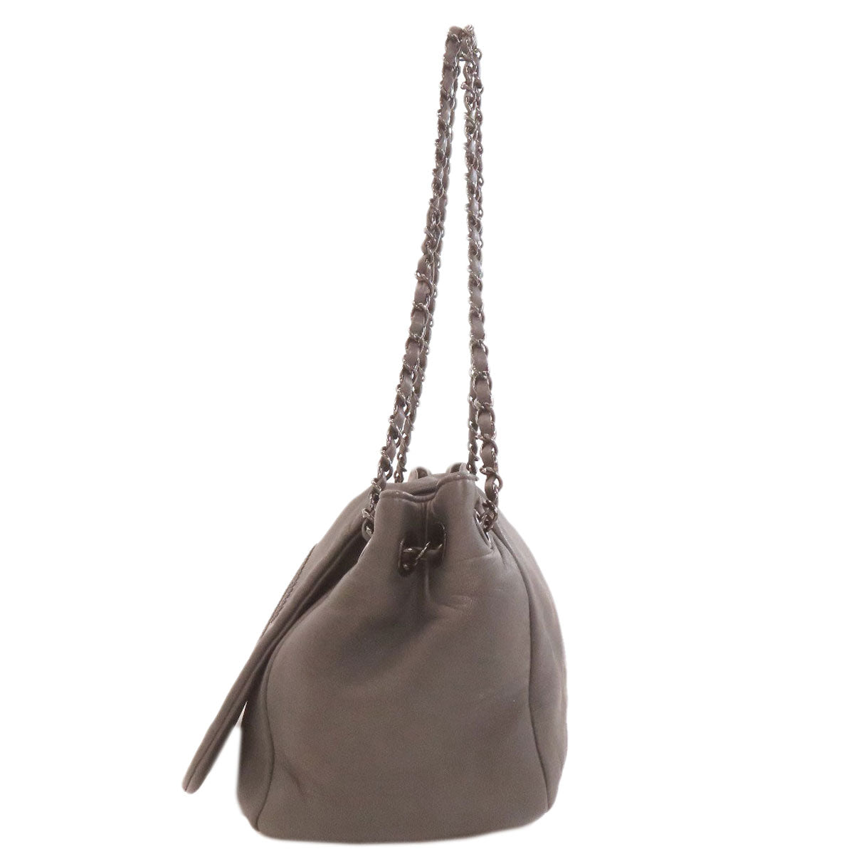 CHANEL ChainShoulder COCO Mark Shoulder Bag Lambskin Ladies [Used]