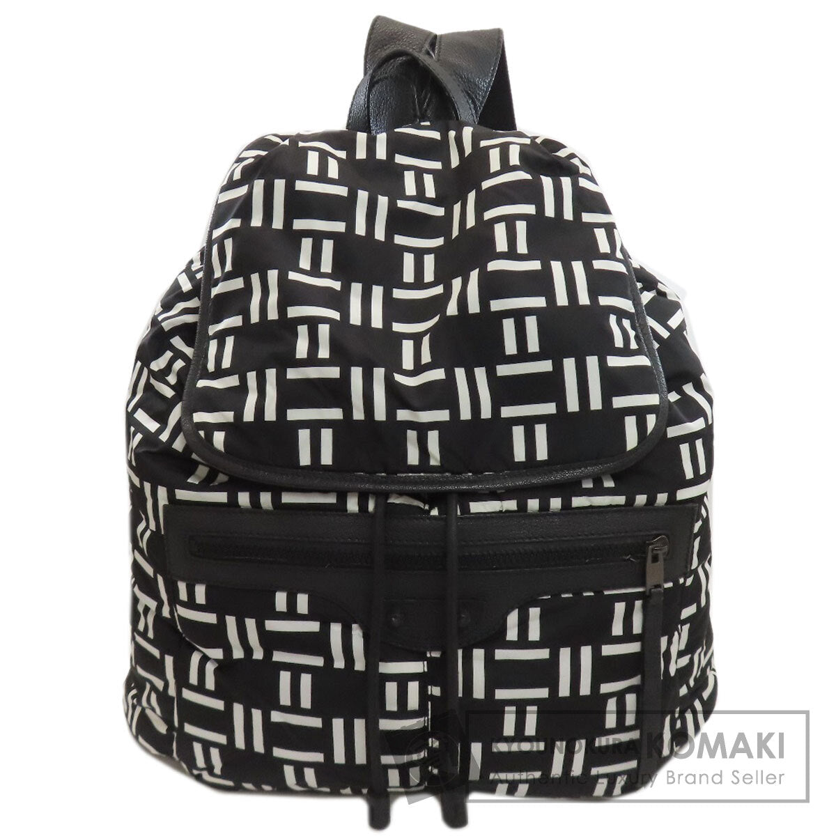 BALENCIAGA 340139 Traveler Backpack Â· Daypack Nylon Ladies [Used]
