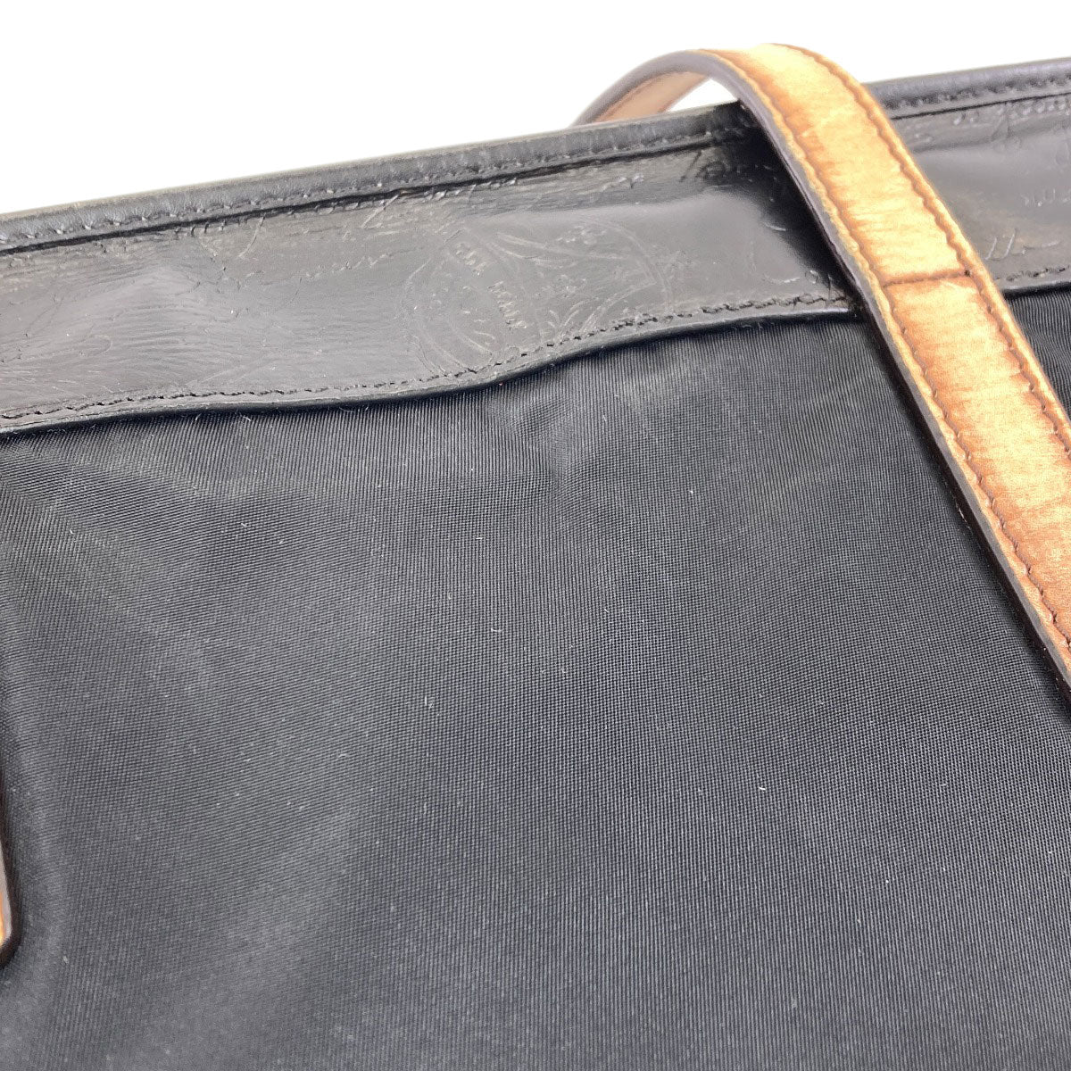 Berluti Calligraphy Tote Bag Nylon Ladies [Used]