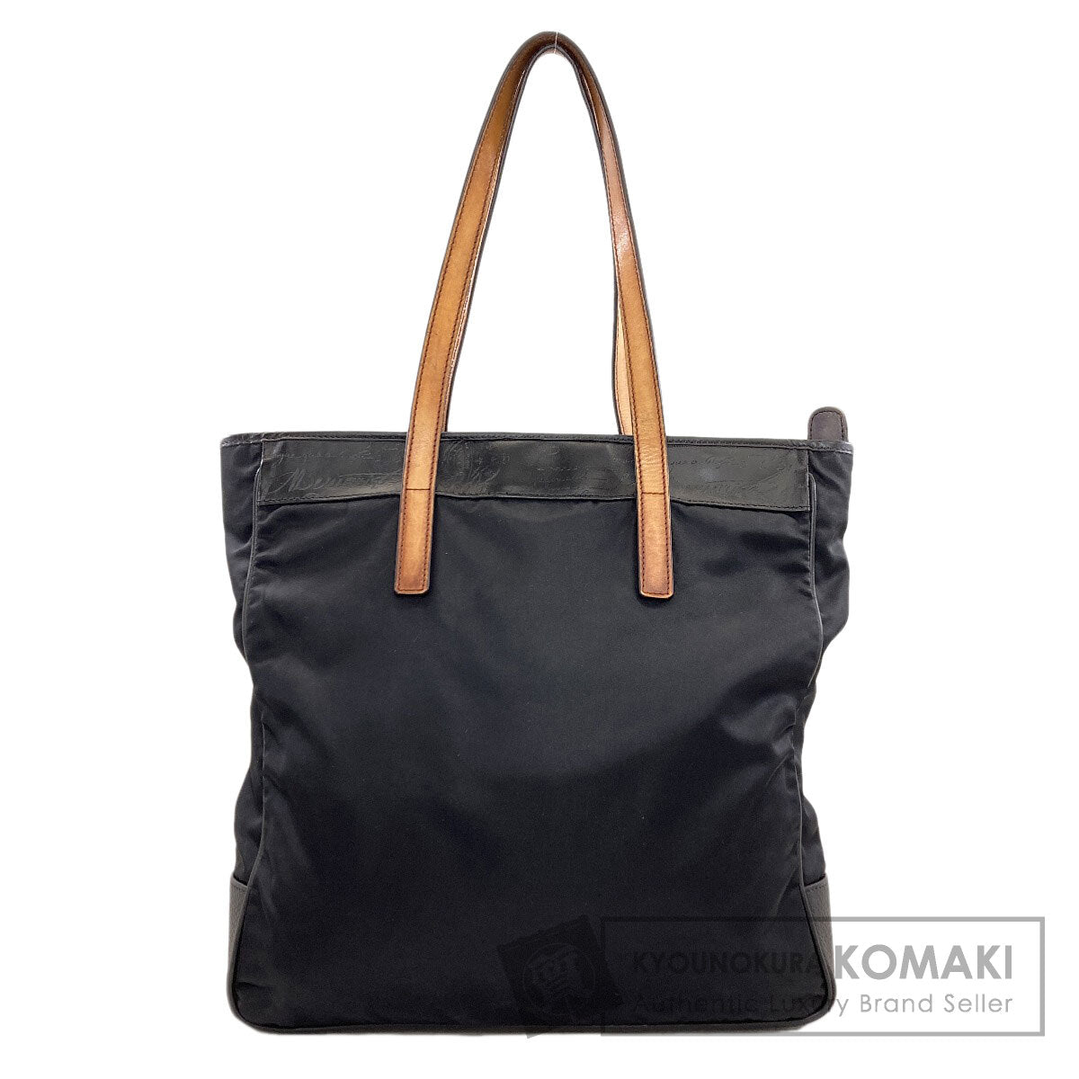Berluti Calligraphy Tote Bag Nylon Ladies [Used]