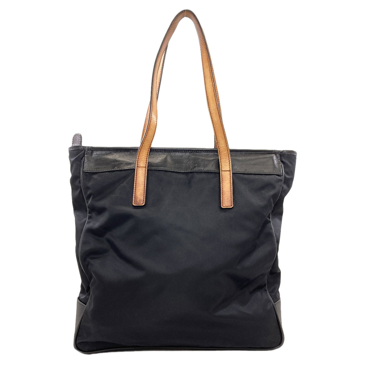 Berluti Calligraphy Tote Bag Nylon Ladies [Used]