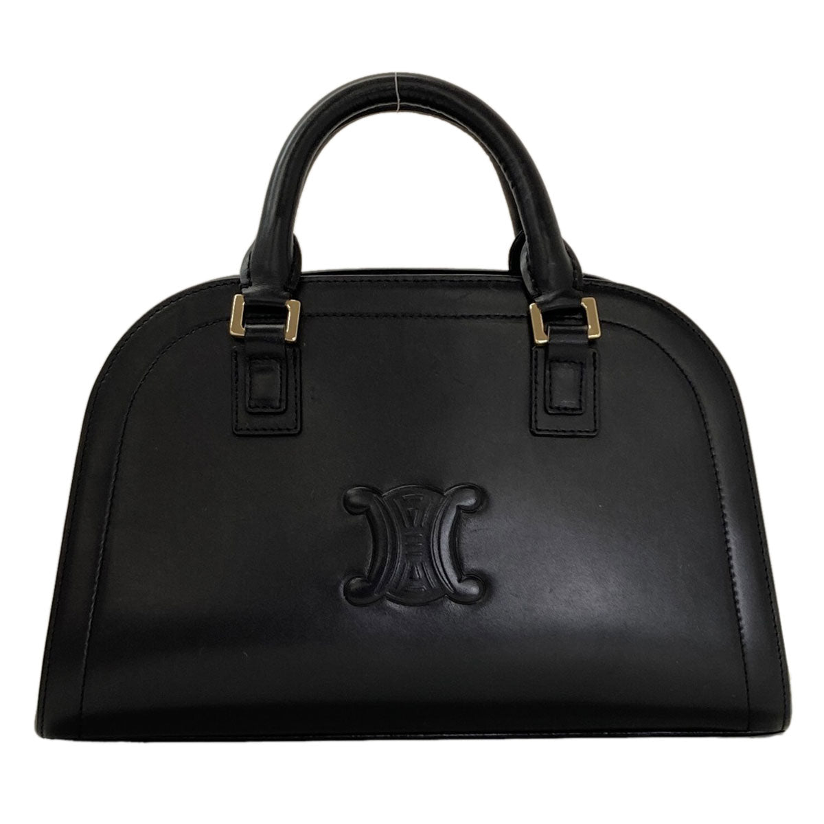 CELINE Triomphe Handbag Leather Ladies [Used]