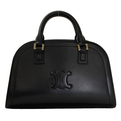 CELINE Triomphe Handbag Leather Ladies [Used]