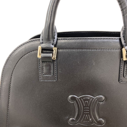 CELINE Triomphe Handbag Leather Ladies [Used]