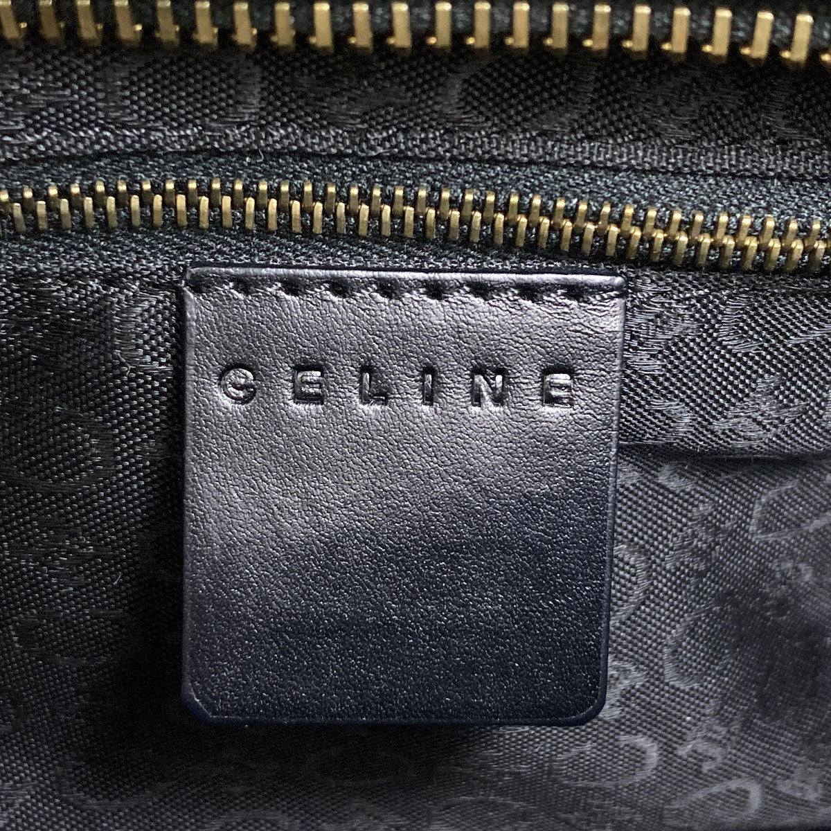 CELINE Triomphe Handbag Leather Ladies [Used]