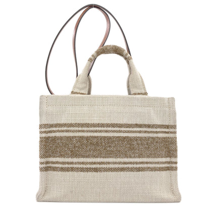 CELINE Small Cabas Tice 2WAY Handbag Canvas Ladies [Used]