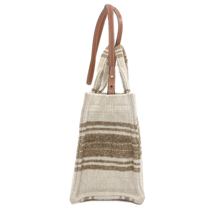 CELINE Small Cabas Tice 2WAY Handbag Canvas Ladies [Used]