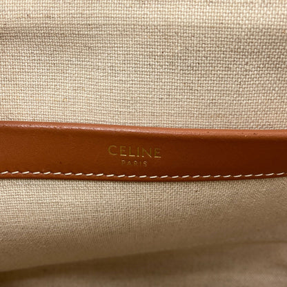 CELINE Small Cabas Tice 2WAY Handbag Canvas Ladies [Used]