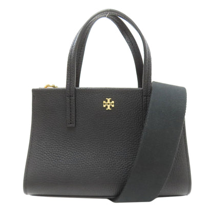 Tory Burch logo Shoulder Bag Leather Ladies [Used]