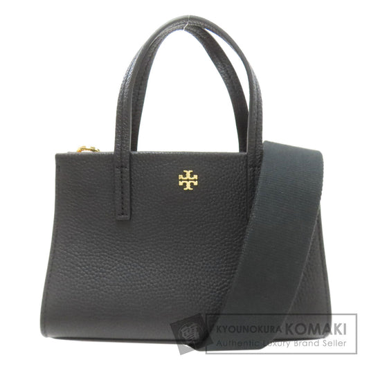 Tory Burch logo Shoulder Bag Leather Ladies [Used]